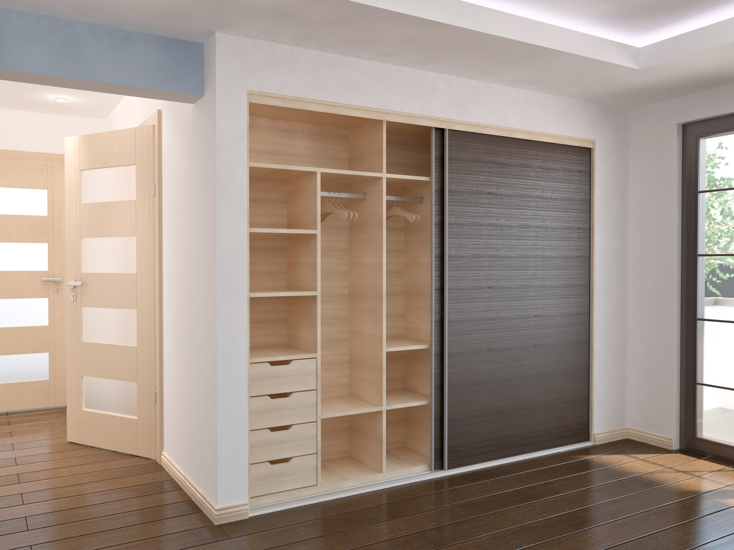 Wardrobe – Sliding doors – interior